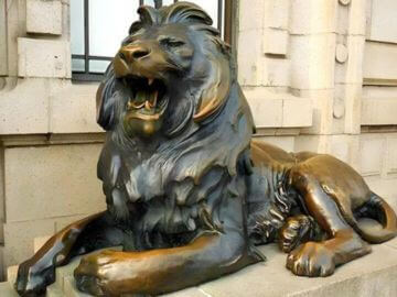 慶元銅獅子雕塑