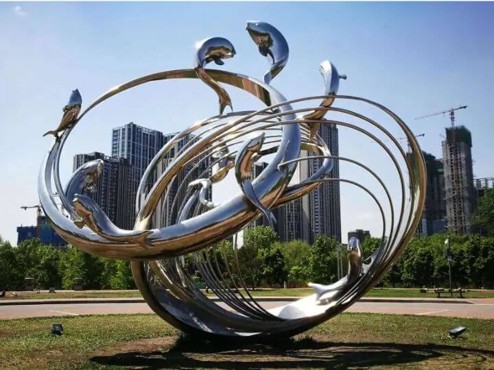 嘉興景區(qū)不銹鋼雕塑