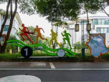 寧波不銹鋼體育運(yùn)動(dòng)人物雕塑