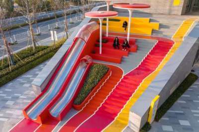 寧波萬科互動景觀裝置-休息坐凳